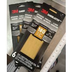 3M 18ct wet dry sandpaper sanding sheets 180 grit