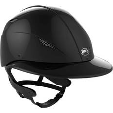 54cm Riding Helmets Waldhausen Easy First Lady TLS Riding Helmet - Black/Shiny