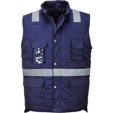 Gilets de Travail Portwest Gilet de froid Iona couleur Marine taille