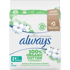 Always Cotton Protection hygiejnebind med vinger Normal