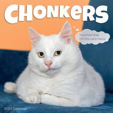 Office Supplies Workman Chonkers Wall Calendar 2024 Irresistible