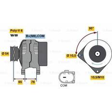 Bosch Generatori Bosch Alternatore Trifase 0 986 080 580