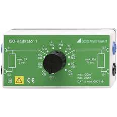 Samengeperste lucht Multimeters Gossen Metrawatt ISO-Kalibrator 1 Meetweerstand 53 x 122 x 60 mm