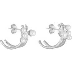 CU Jewellery Pearl kluster örhänge Silver