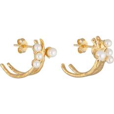 CU Jewellery Pearl kluster örhänge Guld