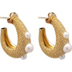 CU Jewellery Pearl bubble big örhänge Guld