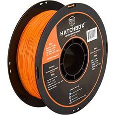 3D Printing HATCHBOX Hatchbox tpu 1.75 mm 3d printer filament in orange, 1kg spool