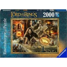 Sagan om Ringen Klassiska pussel Ravensburger The Lord of the Rings the Two Towers 2000 Pieces