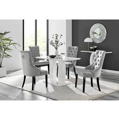 Furniturebox Imperia Belgravia Furniture Set Dining Table 120x70cm 5pcs