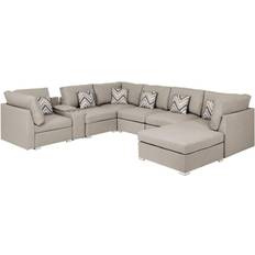 Lilola Home Amira Collection Sofa 122.8" 6 Seater