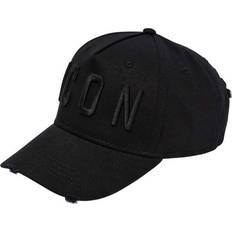 DSquared2 Herren Bekleidung DSquared2 Be Icon Baseball Cap Unisex - Black