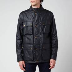 Bleu - Veste cirée Vestes Belstaff Fieldmaster Jacke Herren Waxed Cotton Dark Navy