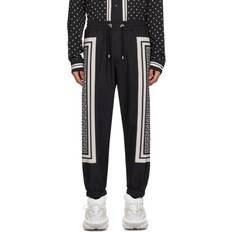 Balmain Trousers Balmain Jogging scarf monogram