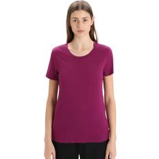 Icebreaker Merino Women's Standard Tech Lite II Short Sleeve Tee, Go Berry