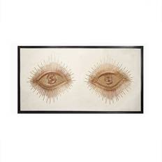 Jonathan Adler Eyes Beaded Art Black Väggdekor 132.1x63.5cm