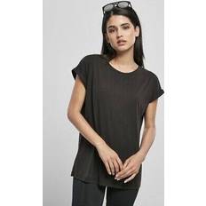 Urban Classics Women's T-shirt Modal Extended Shoulder - Rose