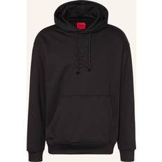 HUGO BOSS Mens Black Terry-cotton Hoody