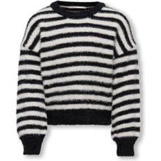 Svarte Overdeler Only KIDS Genser kogNewpiumo L/S Pullover CP Knt Svart 158/164