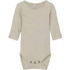 Name It Kab LS Bodysuit - Peyote Melange (13198038)