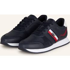 Tommy Hilfiger Bleu Chaussures Tommy Hilfiger Runner evo Leather Bleu Marine Taille