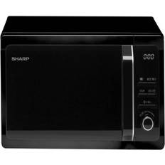 Black - Small size Microwave Ovens Sharp R274KM Black