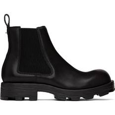 Diesel Stiefel & Boots Diesel D-Hammer Bottes Chelsea En Cuir - Noir