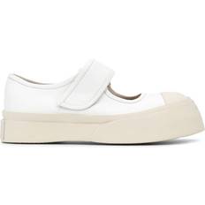 Marni Sko Marni Læder Mary Jane Sneaker - Hvid