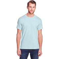 Men - Velvet T-shirts Fruit of the Loom Unisex Iconic T-Shirt, Men's, XXL, Blue