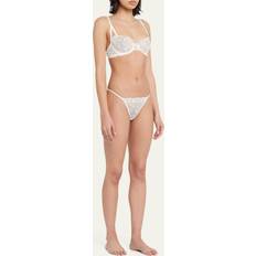 La Perla Floral Embroidered Thong