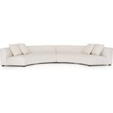 Four Hands Belmount Ivory Sofa 176" 2pcs 5 Seater