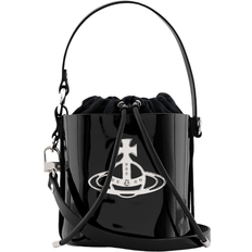 Bucket Bags Vivienne Westwood Daisy Small Drawstring Bucket Bag - Black