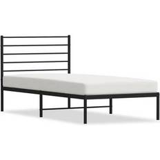 Single Beds Bed Frames vidaXL 2FT6 Small Single 75x190cm