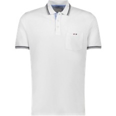 Bison Polotrøjer Bison Comfort Fit Poloshirt - White