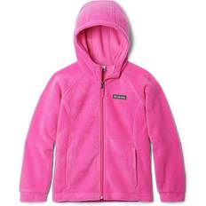 Columbia Girl's Bento Springs II Hooded Fleece Jacket - Pink Ice