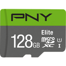 128 gb memory card PNY Elite microSDXC Class 10 UHS-I U1 100MB/s 128GB +Adapter