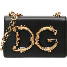 Nappa Shoulder Bag - Black