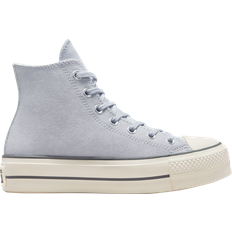 Converse Chuck Taylor All Star Lift Platform Suede High Top W - Gravel/Iron Grey/Egret