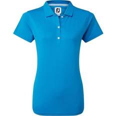 FootJoy Women's Stretch Pique Solid Polo Shirt - Cobalt