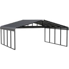 Gray Carports Arrow CPHC202009 (Building Area 390 sqft)