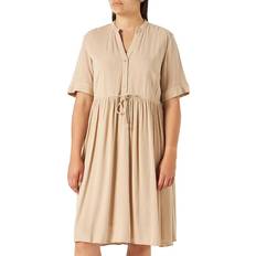 Pieces Pcotena Mini Dress - Beige