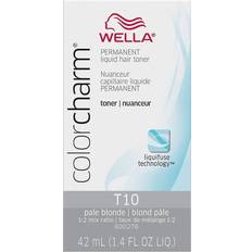 Wella ColorCharm Permanent Liquid Toner T10 Pale Blonde 1.4fl oz