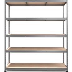 Silver Shelving Systems RB Boss Freestanding Shelving System 160x180cm