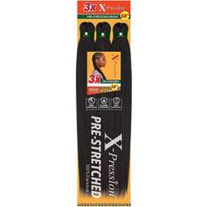 Women Tape Extensions Sensationnel X-Pression Synthetic Braid 58 inch #01 Jet Black 3-pack