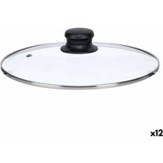 Kinvara Grydelåg Krystal Sølvfarvet 24cm