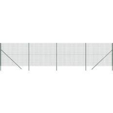 Fence Netting vidaXL Wire Mesh Fence Green 1.6x10 m