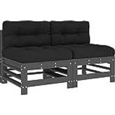 Havemøbler vidaXL Midtermoduler 2 Modulsofa