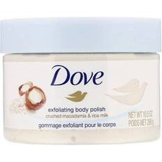 PETA Body Scrubs Dove Exfoliating Body Polish Crushed Macadamia & Rice Milk