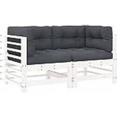 vidaXL Hjørnemoduler 2 Modulsofa