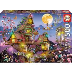 Rompecabezas Educa Fairy House 500 Pieces