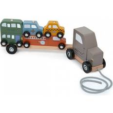 Smallstuff Leksaksfordon Smallstuff Transporter Auto Wooden